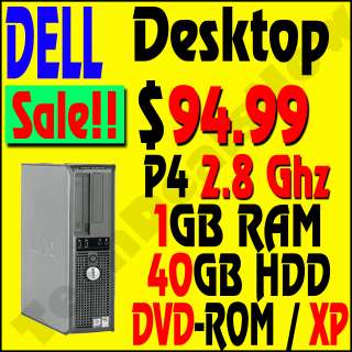 Dell Optiplex GX520 Desktop Computer PC   Refurbished  