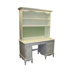  Country French Computer Desk & Hutch Top