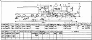 LE   NYC   Steam Locomotive Blueprint Diagrams   1938  