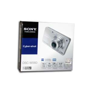  Factory Sealed Sony Cyber Shot DSC W560 14.1 MP Digital Still Camera 