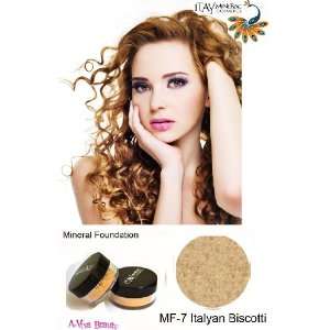  Beauty 100% Natural Mineral Cosmetics Loose Powder Foundation Sample 