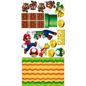   Super Mario Wall Sticker Decals Make Your Own Mural