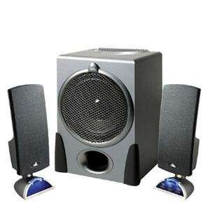 Cyber Acoustics, 2.1 Black Speaker System (Catalog Category Speakers 