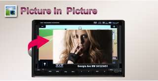   Din In Dash 7 Inches HD Touch Screen Car DVD Player GPS Navigation