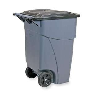    Rubbermaid Trash Can with Wheels, 50 Gallon