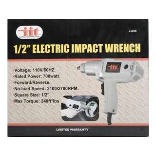 Drive Electric Impact Wrench, 240 Ft. lbs. 039593416004  