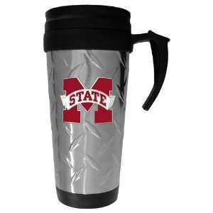   State Bulldogs NCAA Diamond Plate Travel Mug
