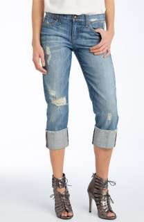 Joes Jeans Kicker Cuff Stretch Denim Capris (Kursten Wash 