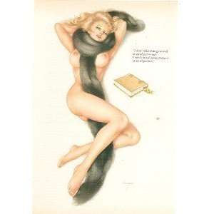  1970 Alberto Vargas Pinup Treated As An Object Everything 