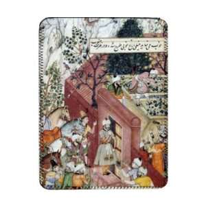  The Mughal Emperor Babur (r.1526 30) about   iPad Cover 