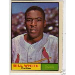  1961 Topps #232 Bill White EX   Excellent or Better 