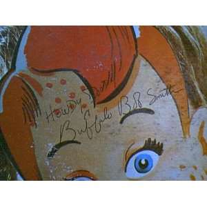  Howdy Doody Buffalo Bob Smith LP 1971 Signed Autograph 
