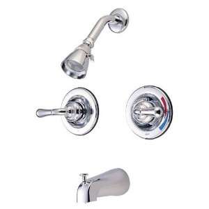Elements of Design EB675 St. Charles Two Handle Tub and Shower Faucet 
