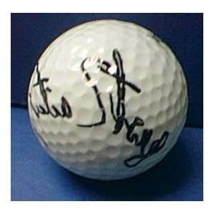 Curtis Strange Hand Signed Golf Ball