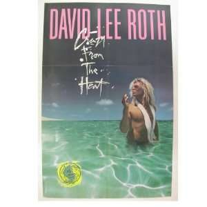 David Lee Roth Poster Crazy From the Heat Of Van Halen 
