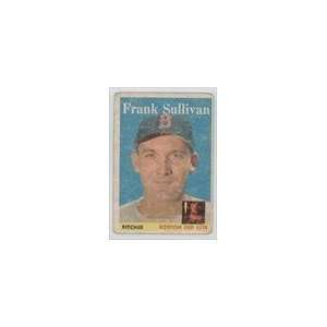 1958 Topps #18   Frank Sullivan Sports Collectibles
