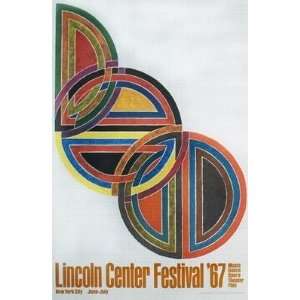 Lincoln Center Festival, 1967 By Frank Stella Highest Quality Art 