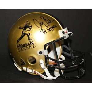  Gary Beban Autographed Football Mini Helmet Inscribed 67 