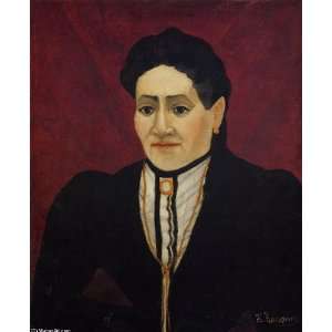 FRAMED oil paintings   Henri Rousseau   24 x 30 inches   Portrait of a 