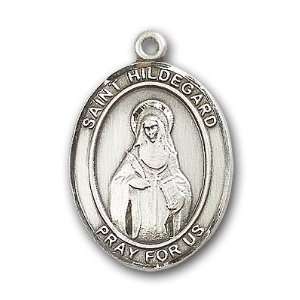  Sterling Silver St. Hildegard Von Bingen Medal Jewelry