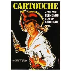  Cartouche Poster French 27x40 Jean Paul Belmondo Claudia 