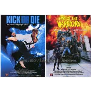 Last of the Warriors Kick or Die (9999) 27 x 40 Movie 