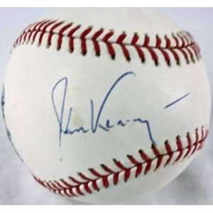  Senator John Kerry Signed Oml Baseball Psa   Autographed 