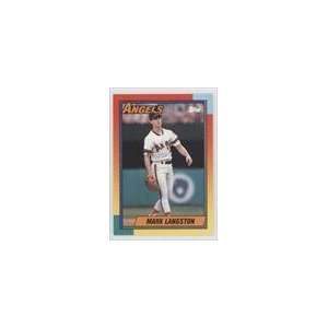    1990 Topps Traded #54T   Mark Langston: Sports Collectibles