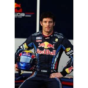  Mark Webber Poster F1 Red Bull #1