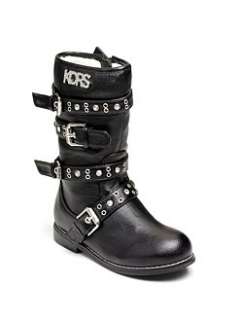 Michael Kors   Dori Buckle Strap Flat Boots