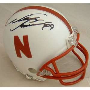 Neil Smith Autographed Nebraska Cornhuskers Mini Helmet