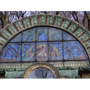 Facade Details, Fuchs Villa, Designed by Otto Wagner in 1888, Penzing 