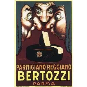 13x19 Inches Poster. Parmigiano Reggiano Bertozzi. Decor with 