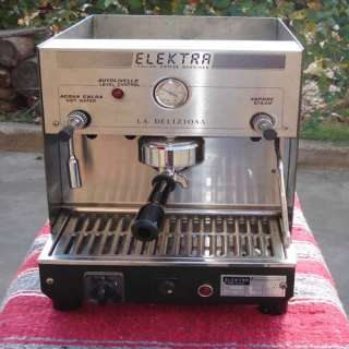 Espresso, Cappuccino, Latte, Mocha machine Elektra  