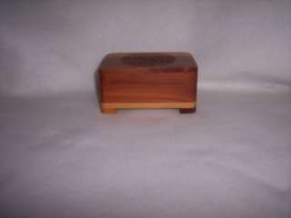 NEW Celtic Knot Cedar Wood Engraved Jewelry Trinket Box  