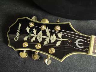 Epiphone Sheraton II Sunburst Left Hand Electric Guitar Lefty w/ Nice 