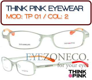 EyezoneCo] TITANIUM Think Pink Eyeglass Frames TP01 2  