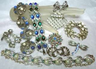   Costume Jewelry Lot LISNER / CORO Bracelet Necklace Earrings  