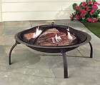   RFP48 PORTABLE FIRE PIT 28 + PROTECTION SCREEN + CARRY BAG NEW