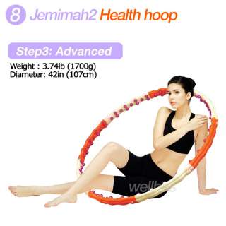 Jemimah 2 HEALTH HULA HOOP Fitness Exercise No Box  