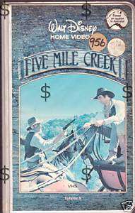 FIVE MILE CREEK Volume 8 disney western tv~RARE VHS  
