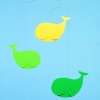 Flensted Happy Whales Green/Yellow Hanging Baby Mobile  