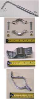 FORD 9N 2N 8N horizontal muffler pipe clamp bracket kit  