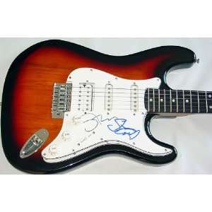   Autographed Sting & Copeland Signed Guitar Proof 
