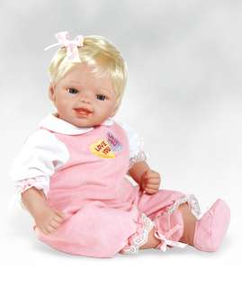   Valentine, 19 Inch Lifelike Baby Doll in Vinyl (Weighted Body)  