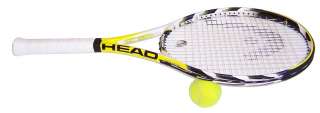 New Head MicroGel Extreme 4 1/2 STRUNG Tennis Racquet Racket  