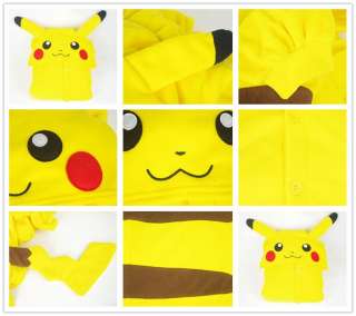 HOT Pokemon Pikachu Japan Anime Costume Animal Cosplay Kigurumi 