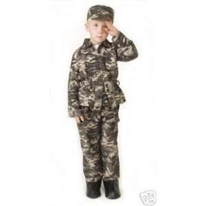    Army soldier war hero boy dressup costume halloween M Toys & Games