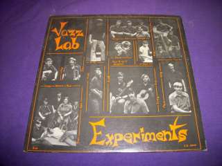 Central High School Jazz Lab Experiments Balswin 7685 12 Vinyl LP 