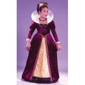  Elizabethan Queen Child Medium Costume: Toys & Games